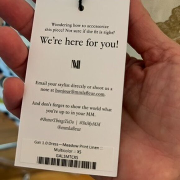 Brand New with Tags MM LaFleur Linen Midi Dress - Picture 5 of 5